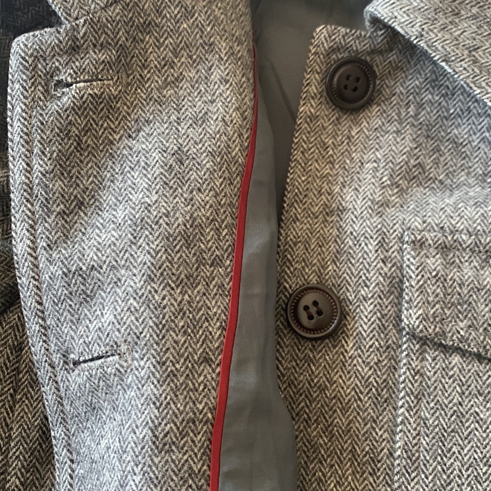 J. Crew Herringbone Chore Jacket - image 2